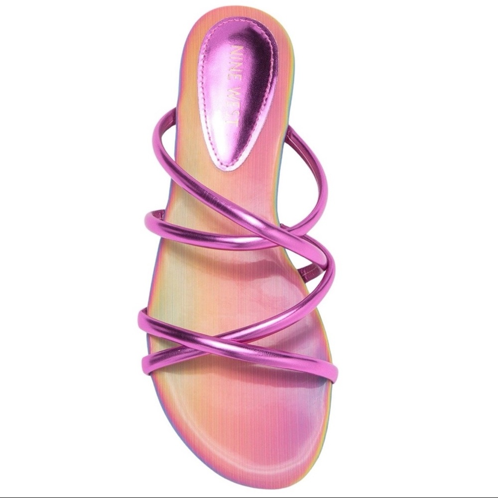 NEVER USED, Nine West strap sandals
